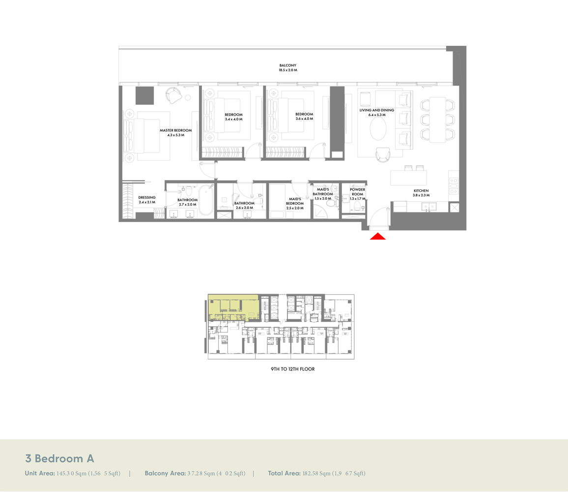 3 Bedroom